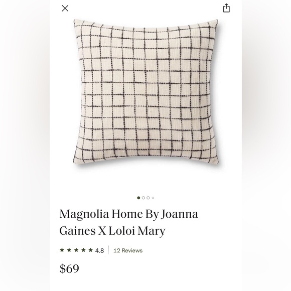 Magnolia Home pillow cover - Picture 7 of 7
